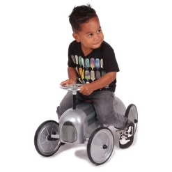 Goki Retro Loopauto Zilver