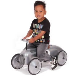 Goki Retro Loopauto Zilver