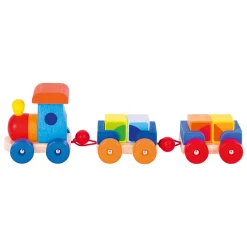 Goki Rubberhouten Blokkentrein Mumbai, 7dlg.