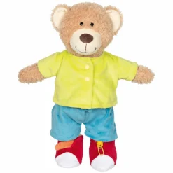 Goki Teddy Brommel Leren Aankleden Knuffel
