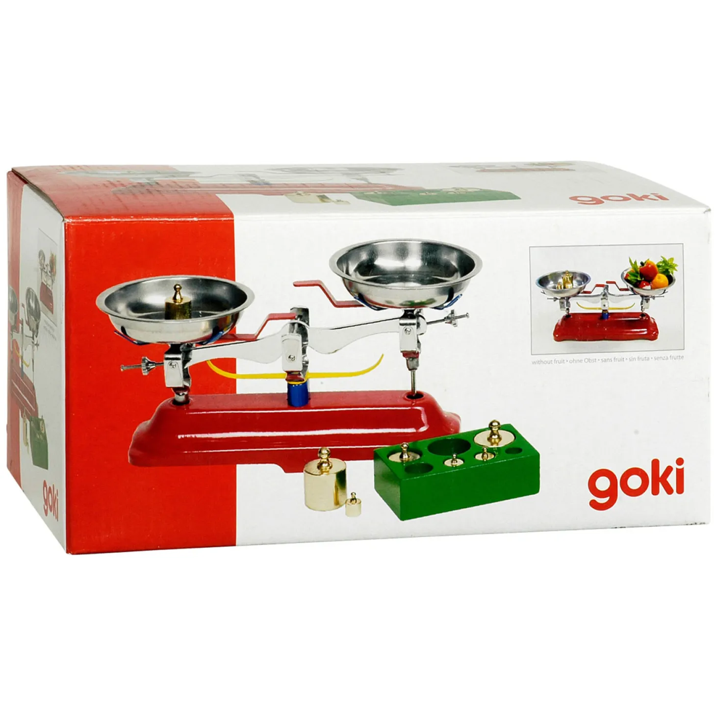 Goki Weegschaal + Gewichten