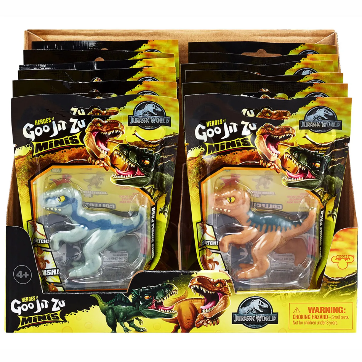 Goo Jit Zu Jurassic Mini Dino Speelfiguur