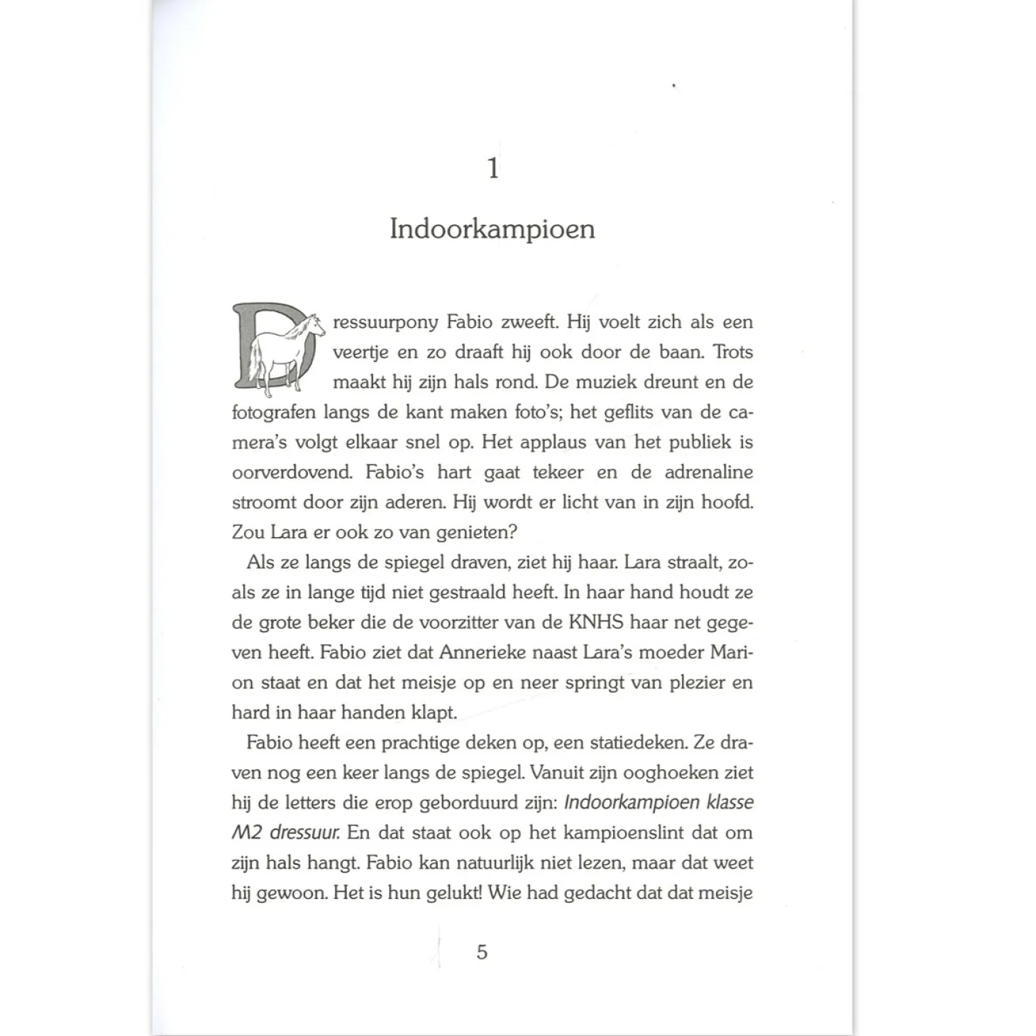 Gouden Paarden: De droom van Fabio