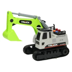 Graafmachine met Rupsbanden met Licht en Geluid