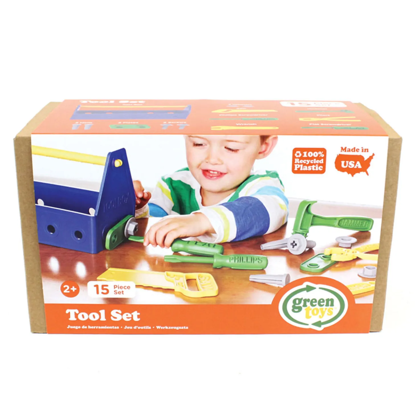 Green Toys Gereedschapskist Blauw