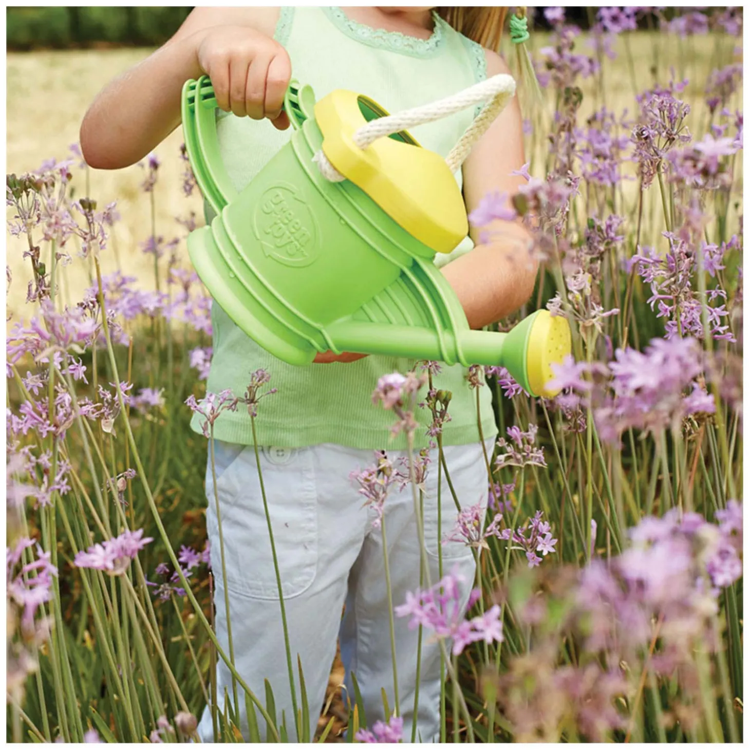 Green Toys Gieter met Tuingereedschap