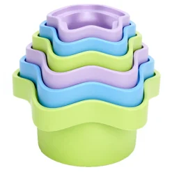 Green Toys Mijn Eerste Stapelbekers, 6dlg.