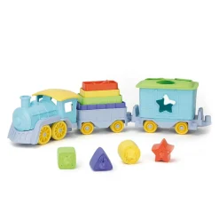 Green Toys Stapel en Sorteer Trein, 12dlg.