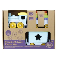 Green Toys Stapel en Sorteer Trein, 12dlg.