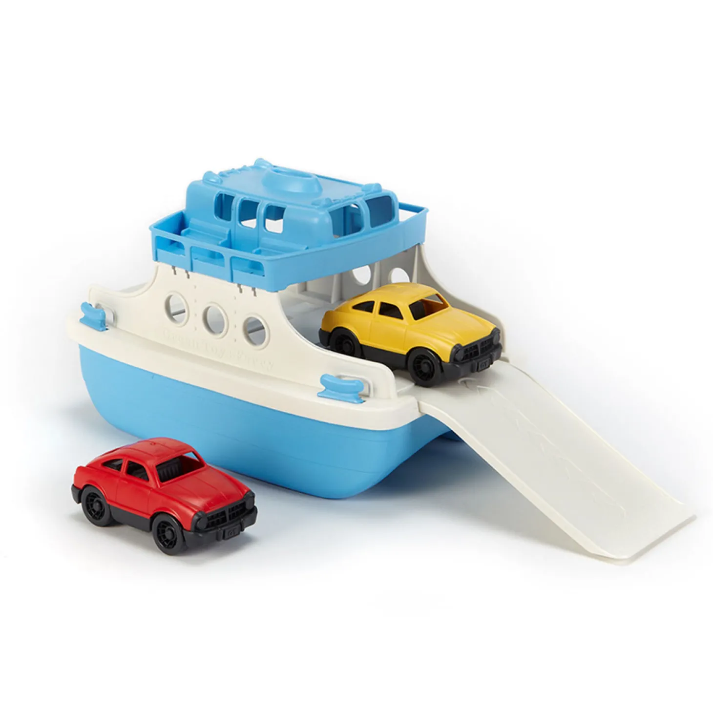 Green Toys Veerboot met Auto's