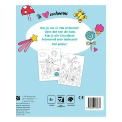 Groot kleurboek Eenhoorns