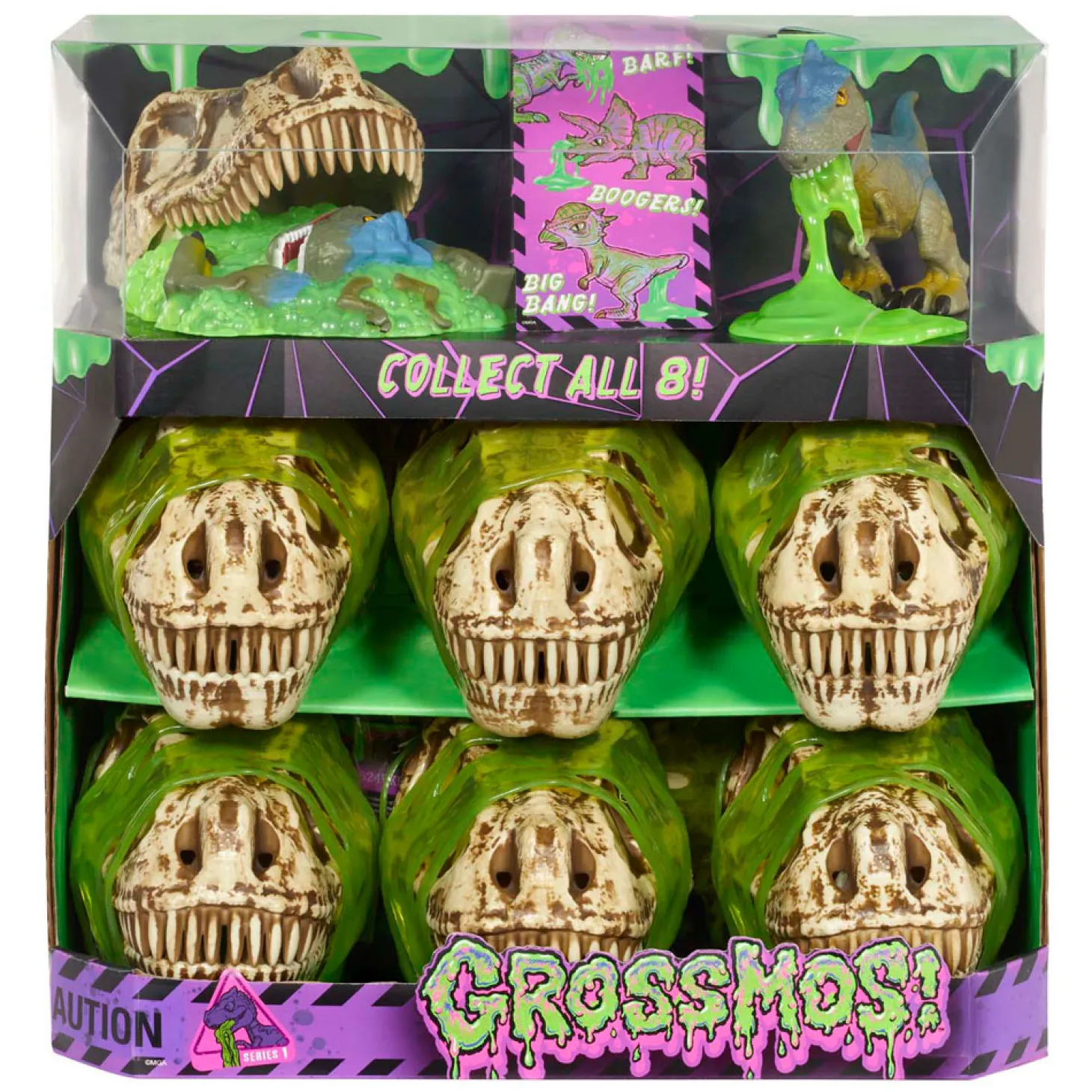 GrossMos Surprise Dino in Slijm