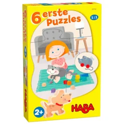 Haba 6 Eerste Puzzels Huisdieren