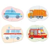 Haba 4 Eerste Puzzels Hulpvoertuigen
