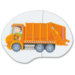 Haba 4 Eerste Puzzels Hulpvoertuigen