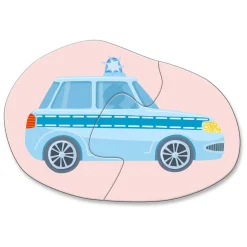 Haba 4 Eerste Puzzels Hulpvoertuigen