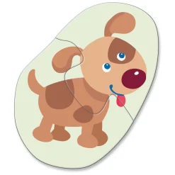 Haba 4 Eerste Puzzels Jonge Dieren