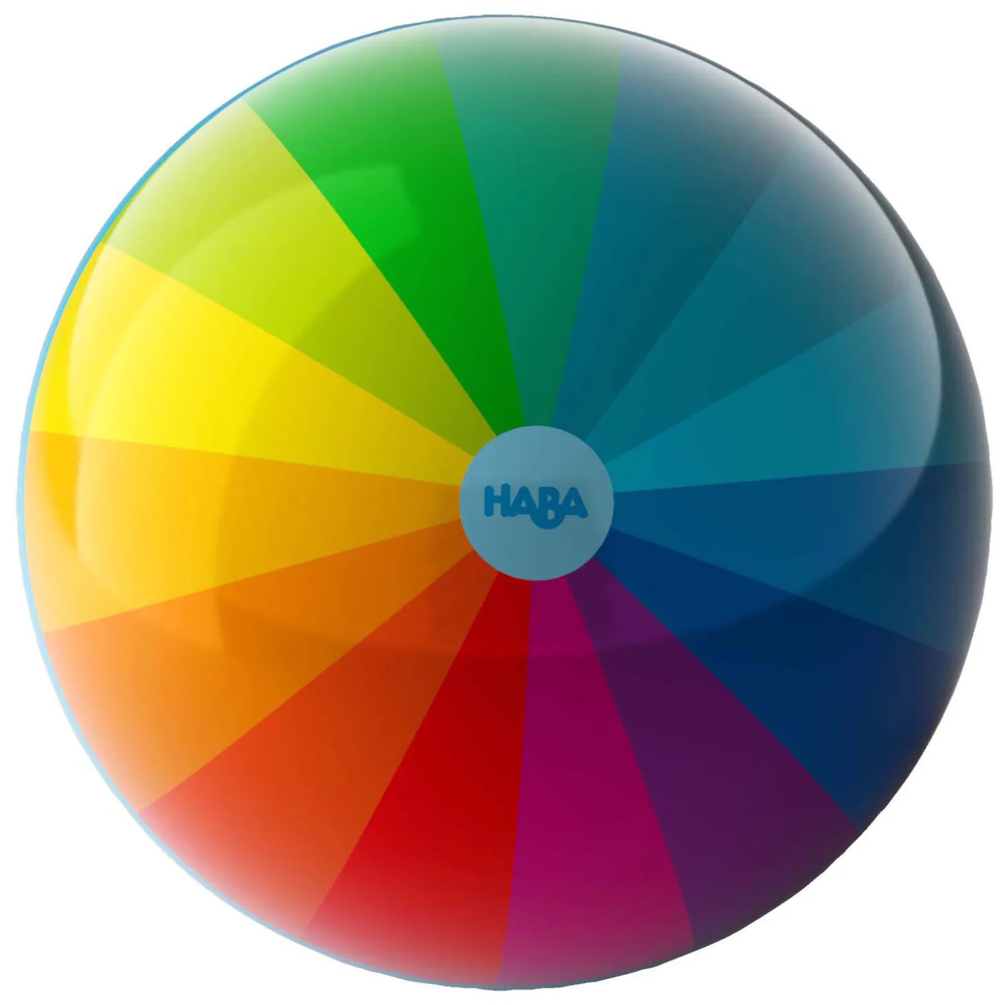 Haba Bal Regenboogkleuren - 14cm