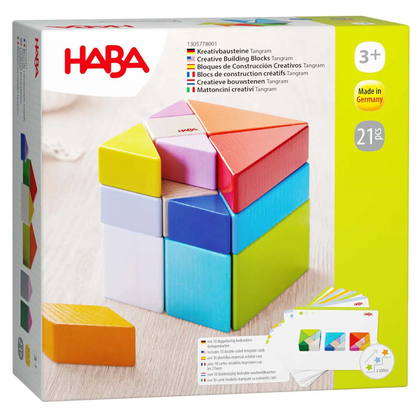 Haba Creatieve Bouwstenen Tangram Spel