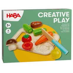 Haba Creative Play - Groenteset met Snijplank en Mes