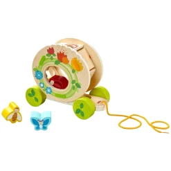 Haba Houten Trekfiguur Bloemenweide