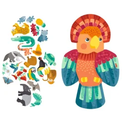Haba 2in1 Puzzel Papegaai