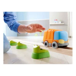 Haba Kullerbu Houten Knikkerbaan Vuilniswagen