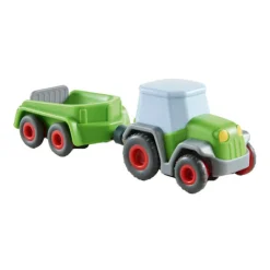 Haba Kullerbu Houten Knikkerbaan Trekker met Aanhanger