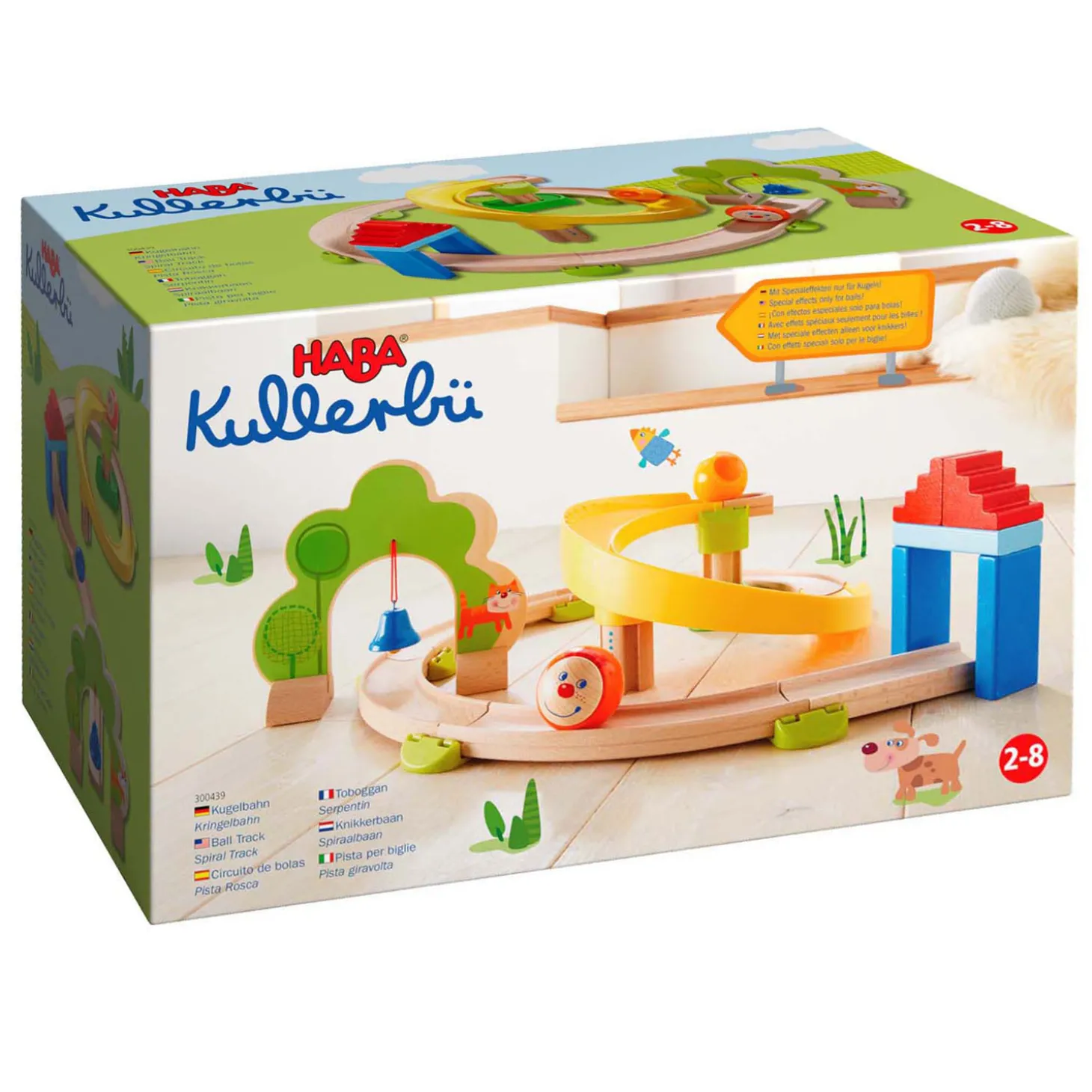 Haba Kullerbu Houten Knikkerbaan - Spiraalbaan