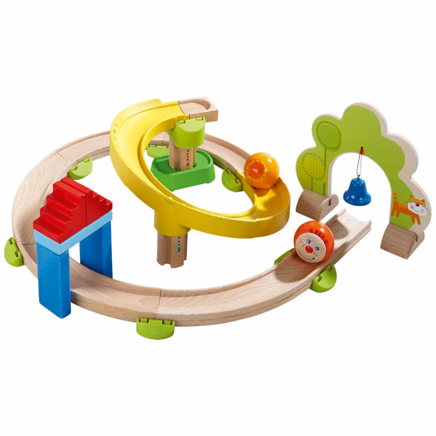 Haba Kullerbu Houten Knikkerbaan - Spiraalbaan
