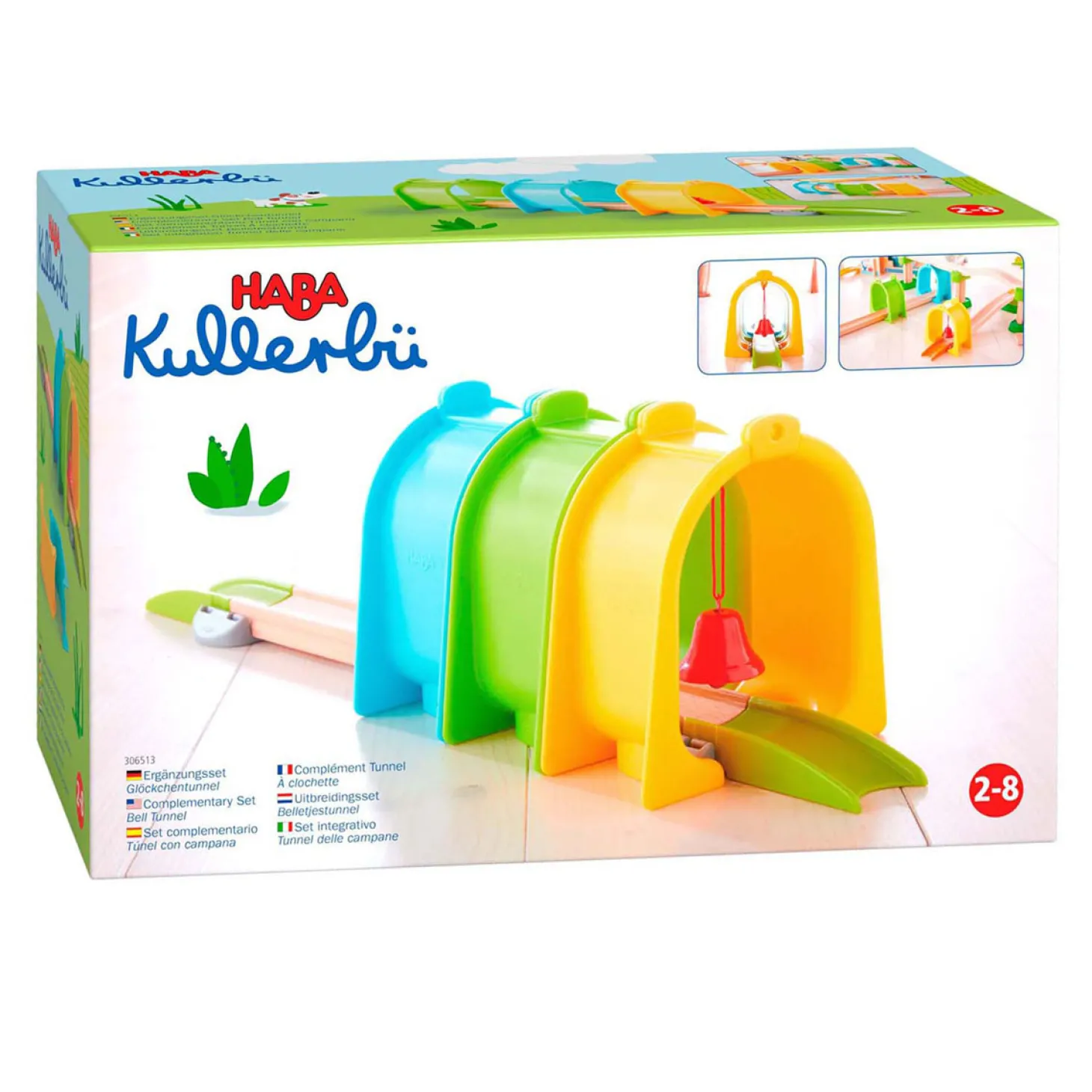 Haba Kullerbu Houten Knikkerbaan Uitbreidingsset Belletjestunnel