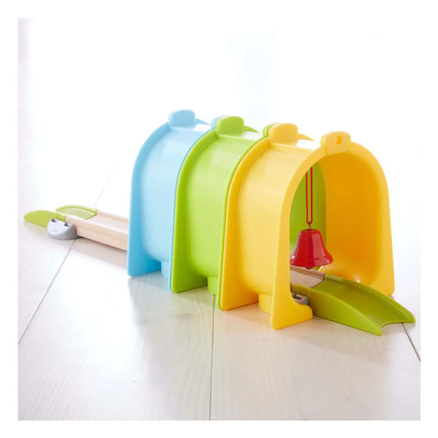 Haba Kullerbu Houten Knikkerbaan Uitbreidingsset Belletjestunnel