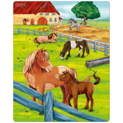 Haba Puzzels Boerderijdieren 3in1
