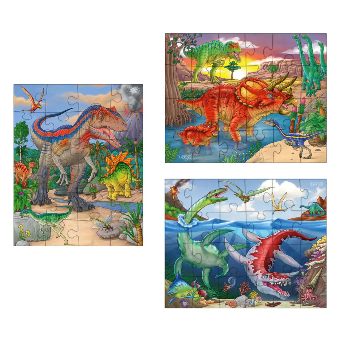 Haba Puzzels Dinosaurussen