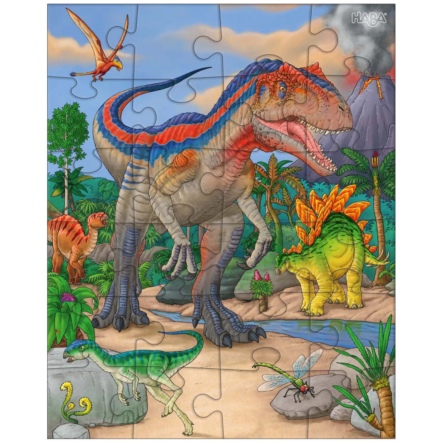 Haba Puzzels Dinosaurussen