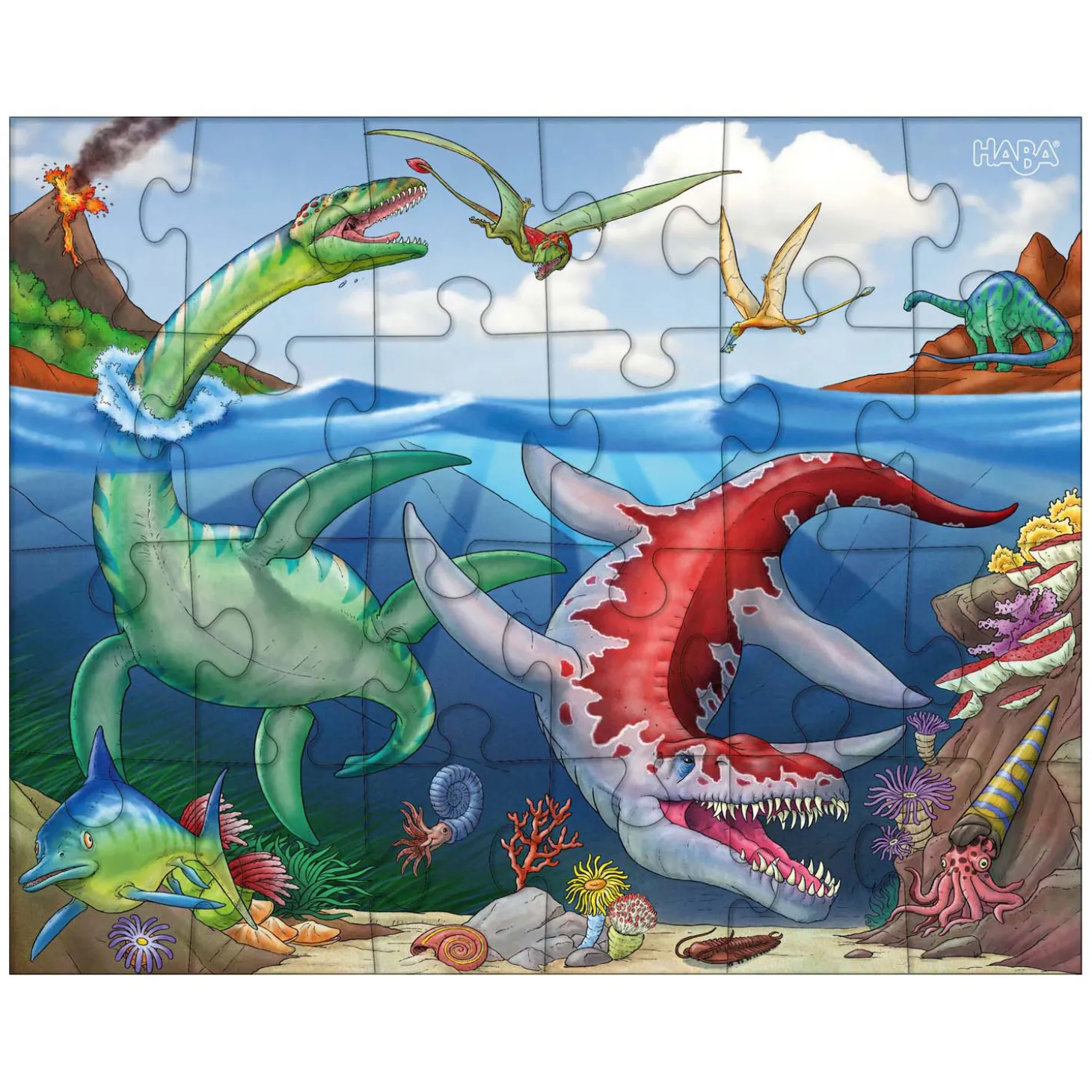 Haba Puzzels Dinosaurussen