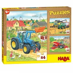 Haba Puzzels Tractor & Co.