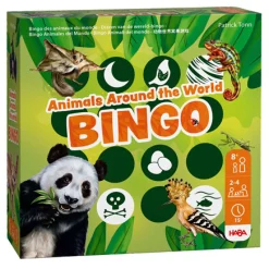 HABA Spel - Animals Around the World - Educatief Bingospel voor 2-4 Spelers