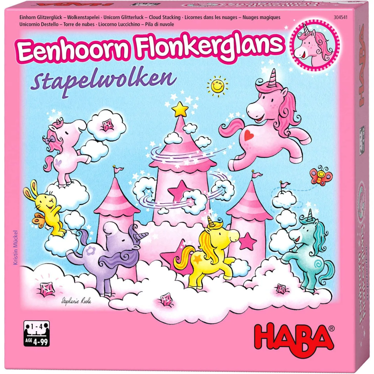 Haba Spel - Eenhoorn Flonkerglans Stapelwolken