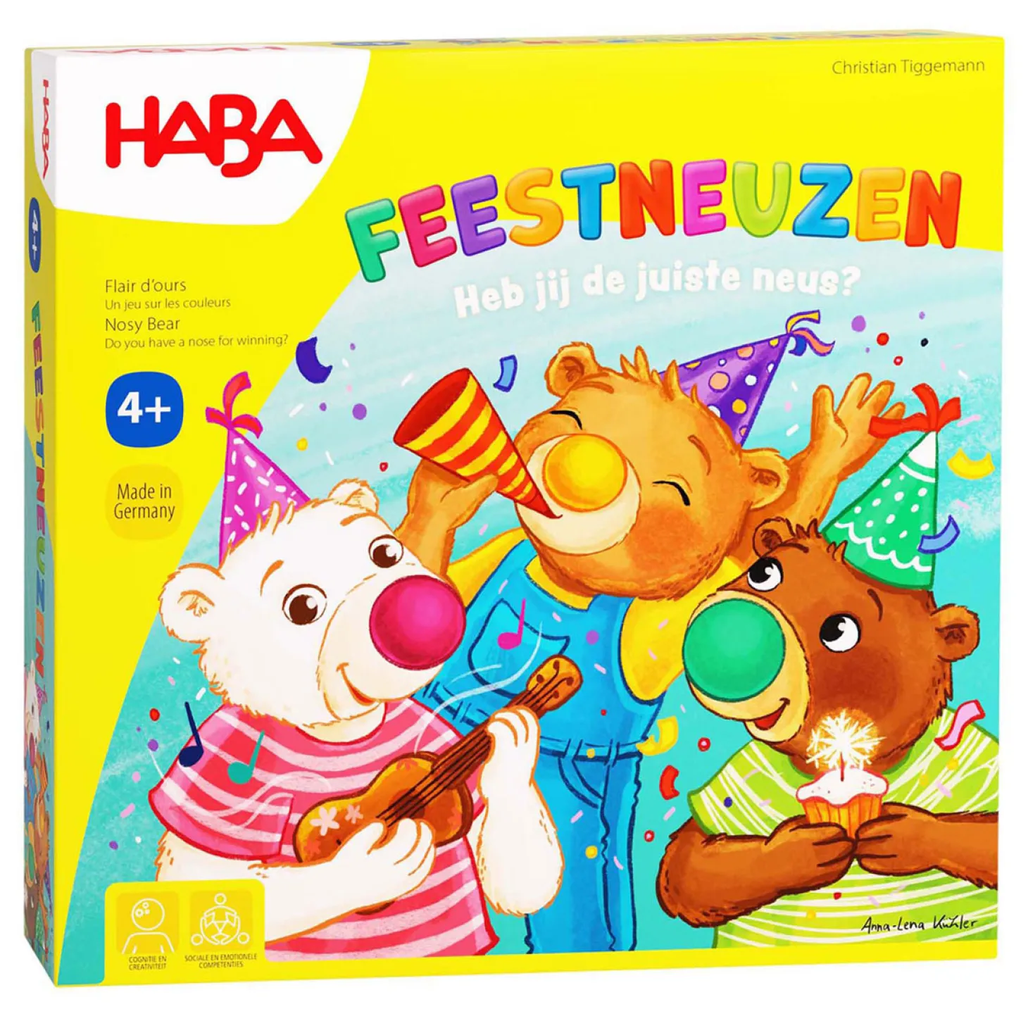 Haba Spel Feestneuzen Bordspel