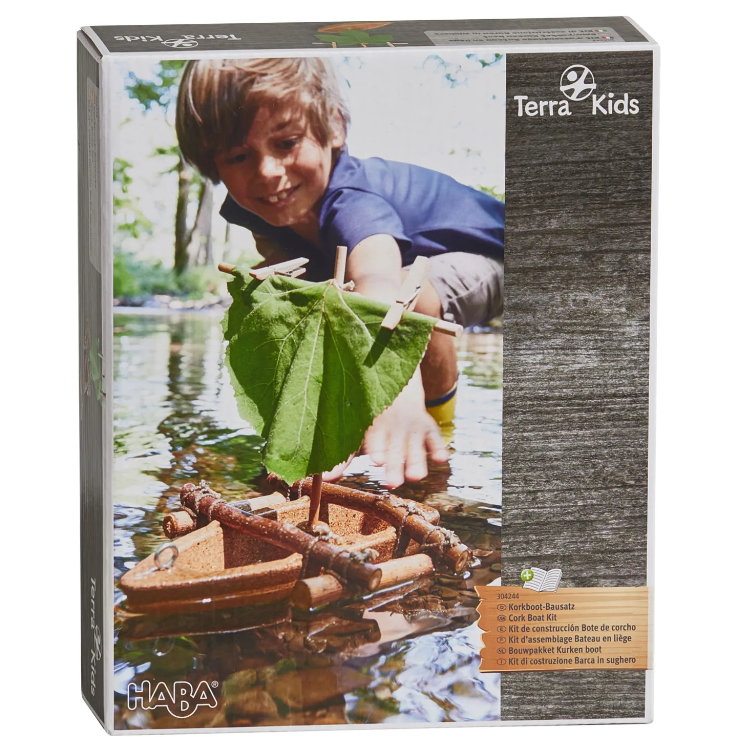 Haba Terra Kids - Bouwpakket Kurken boot