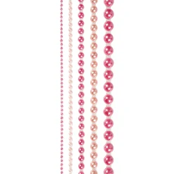 Halve Plakparels Roze 2-8mm, 140st.