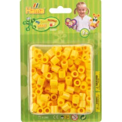 Hama Maxi Strijkkralen Geel, 250st.