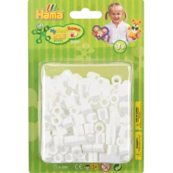 Hama Maxi Strijkkralen Wit, 250st.