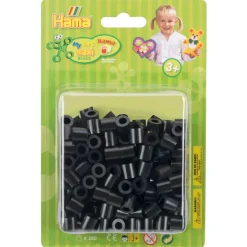 Hama Maxi Strijkkralen Zwart, 250st.