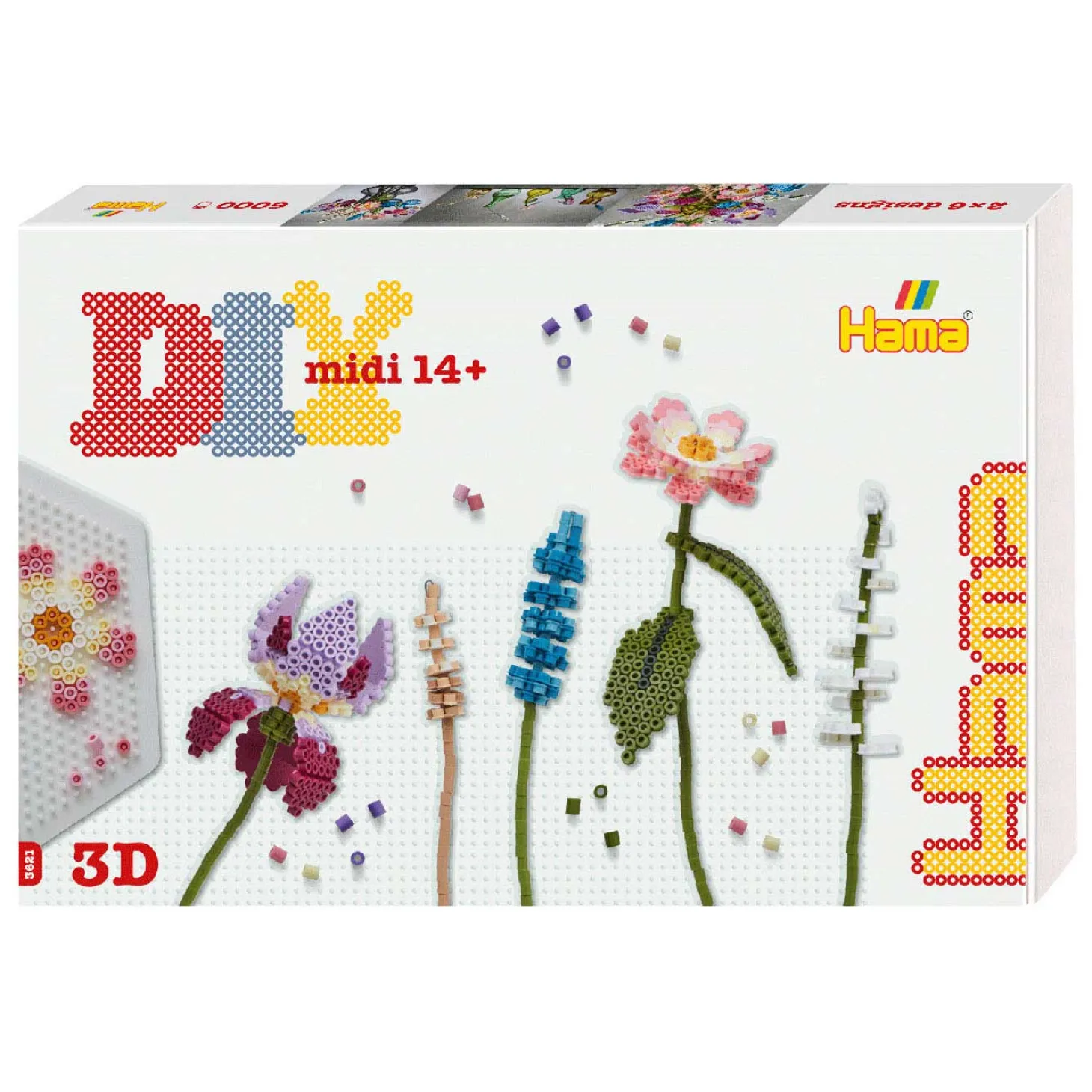 Hama Midi DIY Art Bloemenboeket (6.000st.)