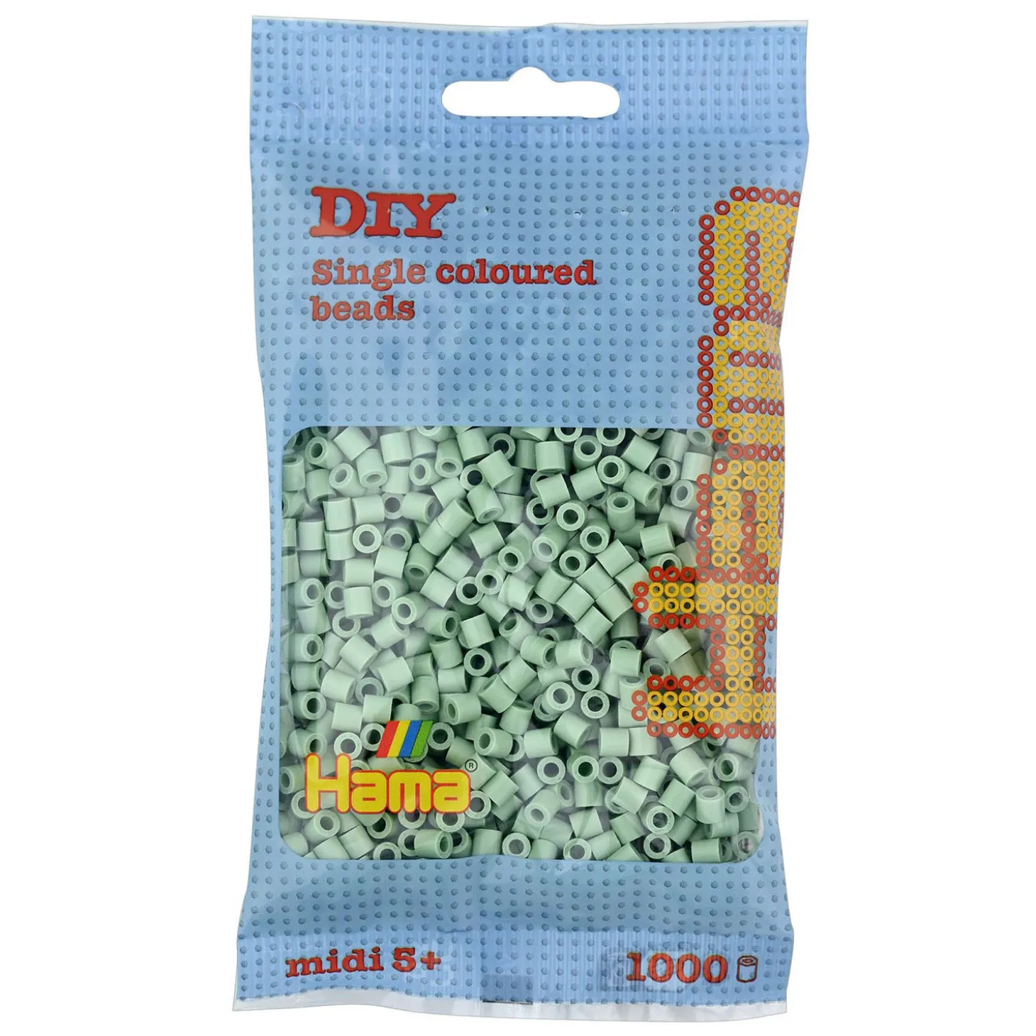 Hama Midi Strijkkralen - Eucalyptus, 1000st.