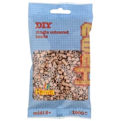 Hama Midi Strijkkralen - Geelbruin (207-75), 1000st.