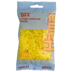 Hama Midi Strijkkralen - Geel Transparant (014), 1000st.