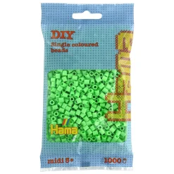 Hama Midi Strijkkralen - Groen Pastel (047), 1000st.